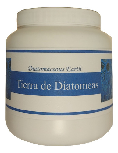 Tierra De Diatomeas Grado Alimenticio Tg, Bote De 400 Gr.