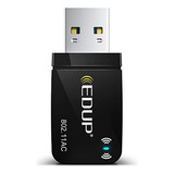 Adaptador Usb Wifi 1300mbps Para Pc, 802.11ac 2.4ghz/5ghz Co