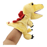 Brinquedo De Pelúcia Dinosaur Hand Puppet De 11,8 Polegadas