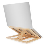 Skoioje Soporte De Madera Para Laptop, Elevador Plegable De.