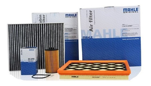 Kit De 3 Filtros Para Bmw X5 3.0d E70 2009 - Mahle Genuine Foto 3