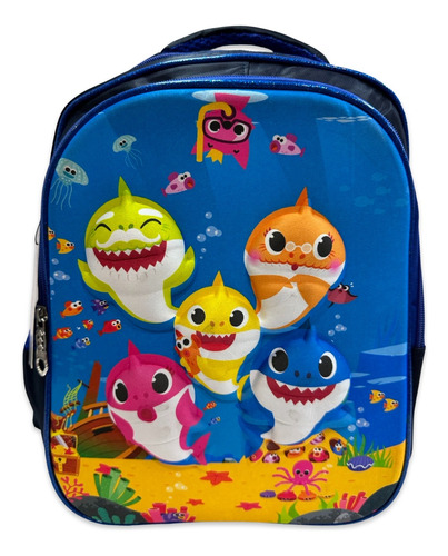 Mochila Infantil Media Desenhos Variados Menina Menino Em 3d