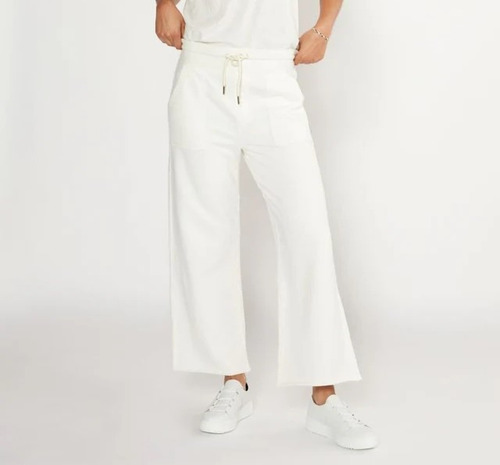 Pantalón Cómodo Wide Fit Vintage White 