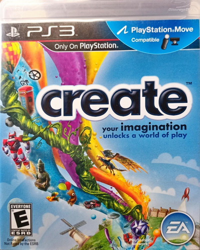 Juego Ps3 Original Create El Límite Es L Imaginación  Físico