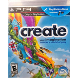 Juego Ps3 Original Create El Límite Es L Imaginación  Físico