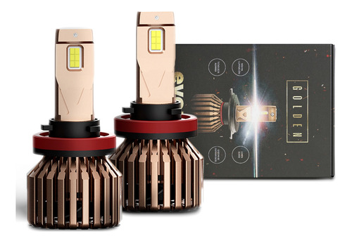 Foco Led Faro Automovil Golden 22000lm H1 H3 H7 H11 90059006