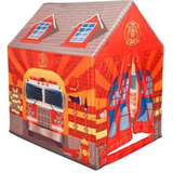 Carpa Casita De Juegos Infantil  Pelotero Castillo Bomberos