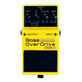 Boss Odb3 Overdrive Pedal Efecto Para Bajo