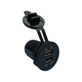 Cargador Usb Doble Para Auto/autobús