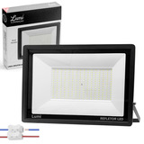 Kit 2 Refletor Super Led 500w Cor Da Luz Branco Frio Holofote Bivolt Ip67 Flex Lumi