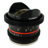 Lente De Camara Rokinon 8mm T3.1 Umc Para Sony E-mount