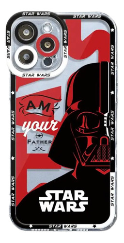 Bonita Funda S-star W-wars Para iPhone 15 11 12 14 13