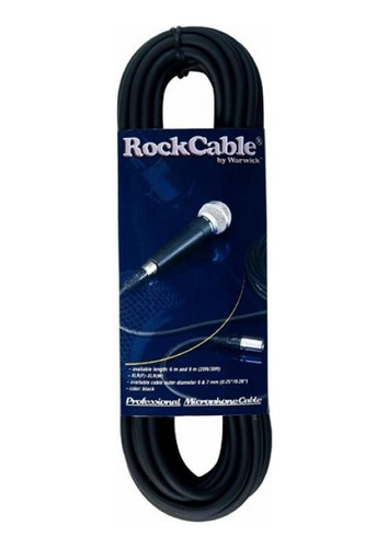 Cable De Micrófono Rockbag Rcl30315d7 15 Metros Xlr