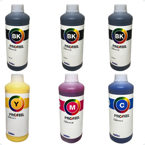 Kit 6 Tinta Compatível Com Maxify Gx6010 Gx7010 Gx5010