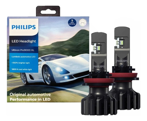 Kit Led H4 Philips  Ultinon Pro9000