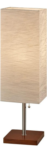 Lampara De Mesa Dune 8021-15 De Adesso, Color Beige