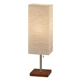 Lampara De Mesa Dune 8021-15 De Adesso, Color Beige