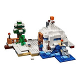 Lego Minecraft La Nieve Escondite 21120 Minecraft Juguete