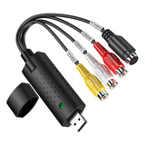 Tarjeta De Captura De Audio Y Vídeo Usb 2.0 Easycap Adaptado