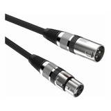 Cable Xlr Balanceado Canon Cable Plug Dmx Audio - 3 Metros