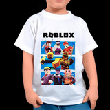 Camiseta De Roblox Videojuegos Para Niños - Personalizada