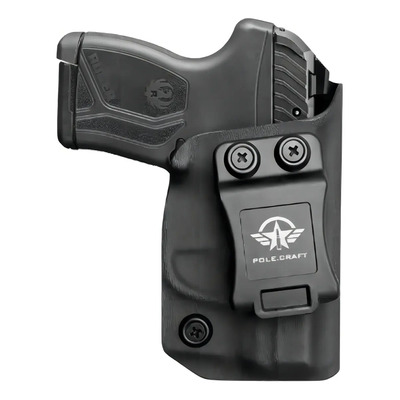 Funda Interna Kydex Ruger LCP MAX .380 Negra para Diestro Ajustable | Meses sin interés