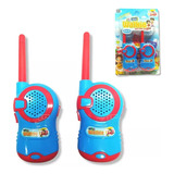 Radio Comunicador Walkie Talkie Infantil Menina Menino Voz