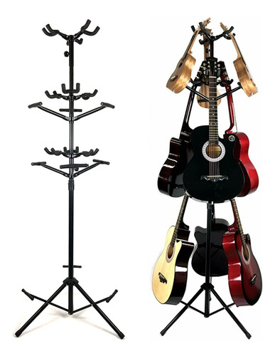 Soporte Multi-stand Para Guitarra, Ukulele, Bajo - Exhibidor