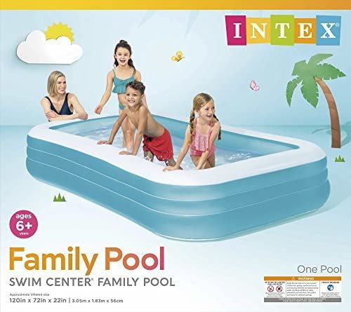 Piscina Inflable Tamaño Familiar Alberca Grande De Plastico