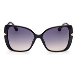 Lentes De Sol Guess Para Mujer Negro Sgu.07820.001b.56