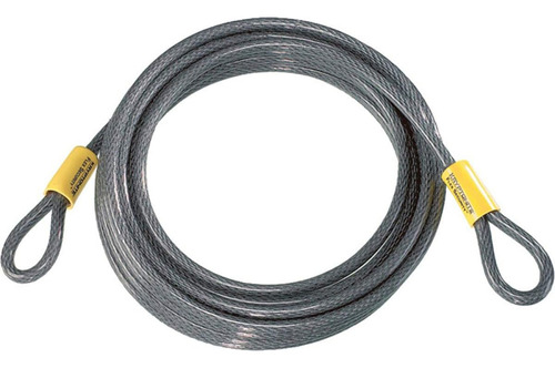 Cable De Seguridad Kryptonite Diámetro 10mm, Largo 9m