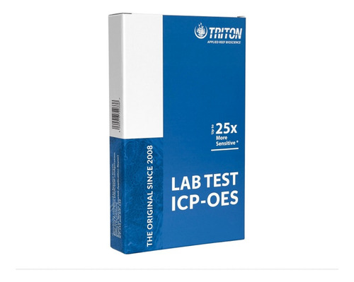 Teste Triton Análise Aquário Laboratório Icp-oes 35elementos