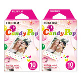 Kit Fujifilm Cartucho Fuji Instax Mini Candypop 20 Hojas