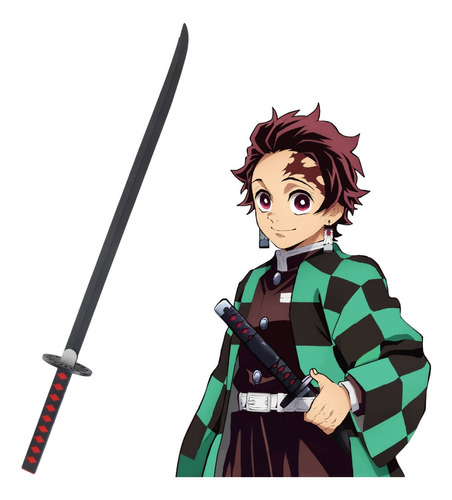 Espada Tanjiro Tamanho Real Para Cosplay Anime Demon Slayer