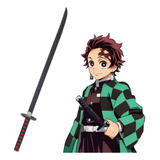 Espada Tanjiro Tamanho Real Para Cosplay Anime Demon Slayer