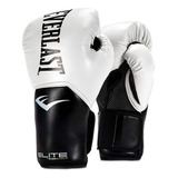 Guantes De Entrenamiento Elite Pro Style, Blanco, 12 Oz