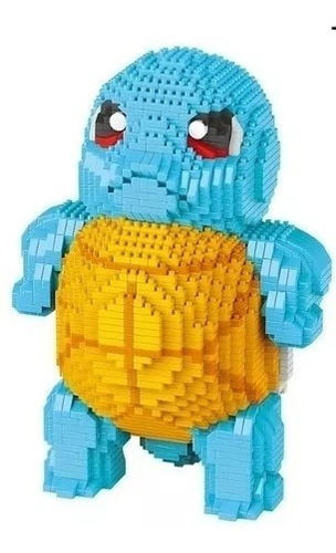 Squirtle Para Armar De Bloques Pokémon