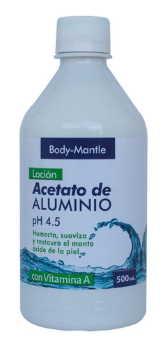 Acetato De Aluminio X500ml - mL a $32