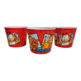 Vasos Palomeros Garfield 10 Piezas Plastico