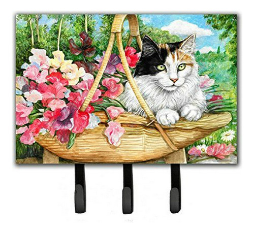 Caroline's Treasures Cdco0178th68 Gato En Canasta Con Correa