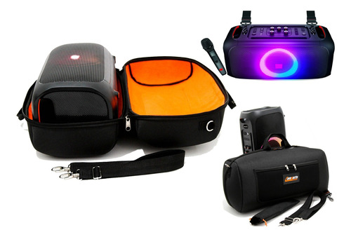 Case Bag Compativél Com Jbl Partybox On The Go /prova D'agua