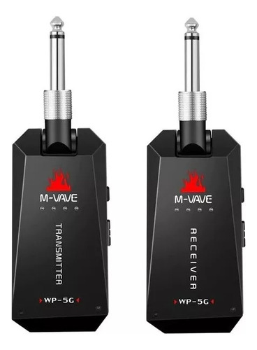 M-vave Wp-5g | Transmisor Inalámbrico De 5.8 Ghz Para Guitar