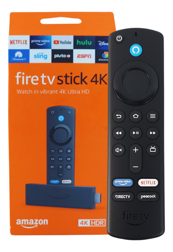 Amazon Fire Tv Stick 4k 3ªger Pronta Entrega Nf-e Garantia 