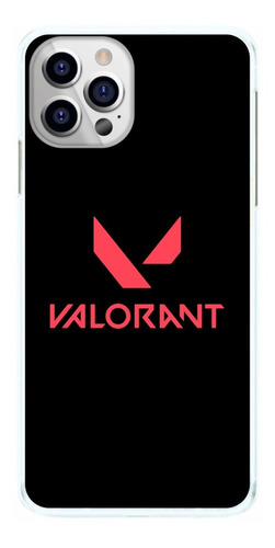 Capinha Valorant Logo Fundo Preto Vava Capa Celular