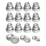 Ljy 48 Piezas Latas Redondas De Metal Latas De Aluminio Vací