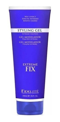 Gel Fidelite Fijacion Extrema Efecto Humedo Pomo X 230 Gr