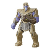 Boneco Thanos Marvel Com Manopla Eletrônica Hasbro -  E7406