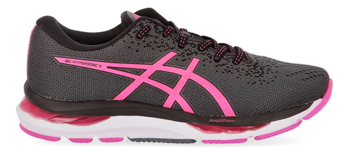 Zapatillas Running Asics Gel-hypersonic 4 Mujer En Gris Y Ro