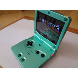 Nintendo Gameboy Advance Sp Verde Pantalla Ips Retropixel