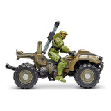 Figura Halo New World Of Halo Master Chief Con Mongoose